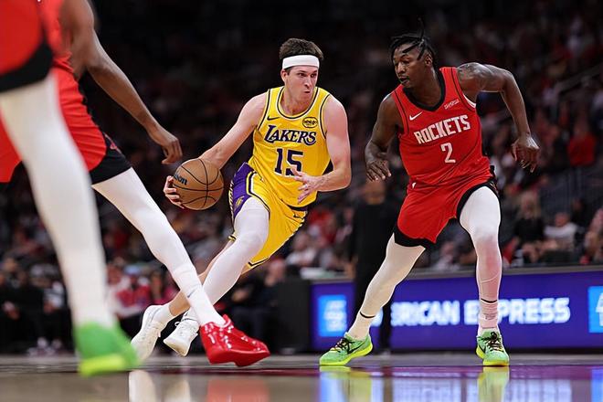 湖人险胜火箭豪取六连胜