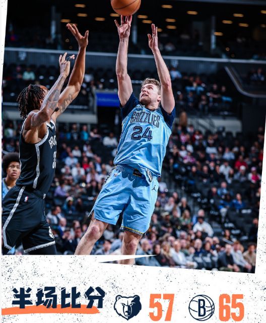 篮网末节狂轰20分奠定胜局 灰熊四连败陷困境