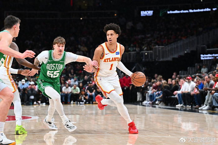 老鹰掀翻东部第二创18战16胜纪录 约翰逊比肩约基