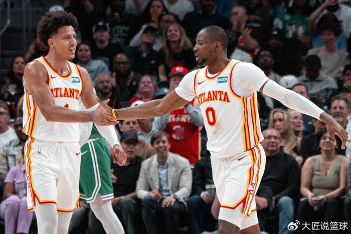 老鹰掀翻东部第二创18战16胜纪录 约翰逊比肩约基